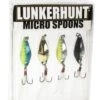 Lunkerhunt Micro Spoon 4-Piece Multi Pack -Deals US Rods And Reels Store 31537688903769