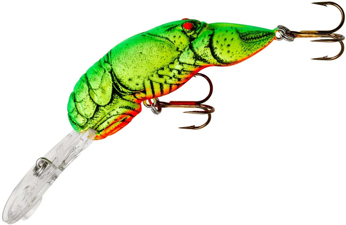 Rebel Deep Wee Crawfish Lure 2 3/8 Inch Medium Diving Crankbait 6 Rebel Deep Wee Crawfish Lure 2 3/8 Inch Medium Diving Crankbait - Image 4