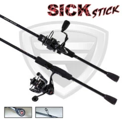 Favorite Fishing Sick Stick Spinning Combo -Deals US Rods And Reels Store SickStickSpinningCombo