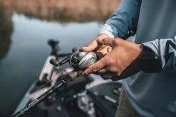 Quantum Energy S3 Baitcasting Reel 16 Quantum Energy S3 Baitcasting Reel -Deals US Rods And Reels Store energy bc reel and rod closeup lifestyle